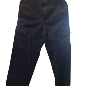 RSQ Dark Cargo Pants for Men , cargo loose style no rips,stains worn 3x